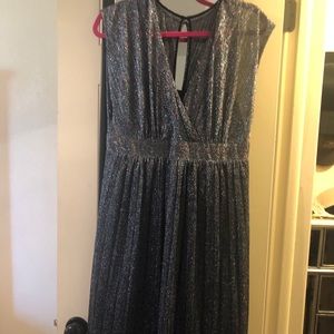 Anthropologie shimmer dress